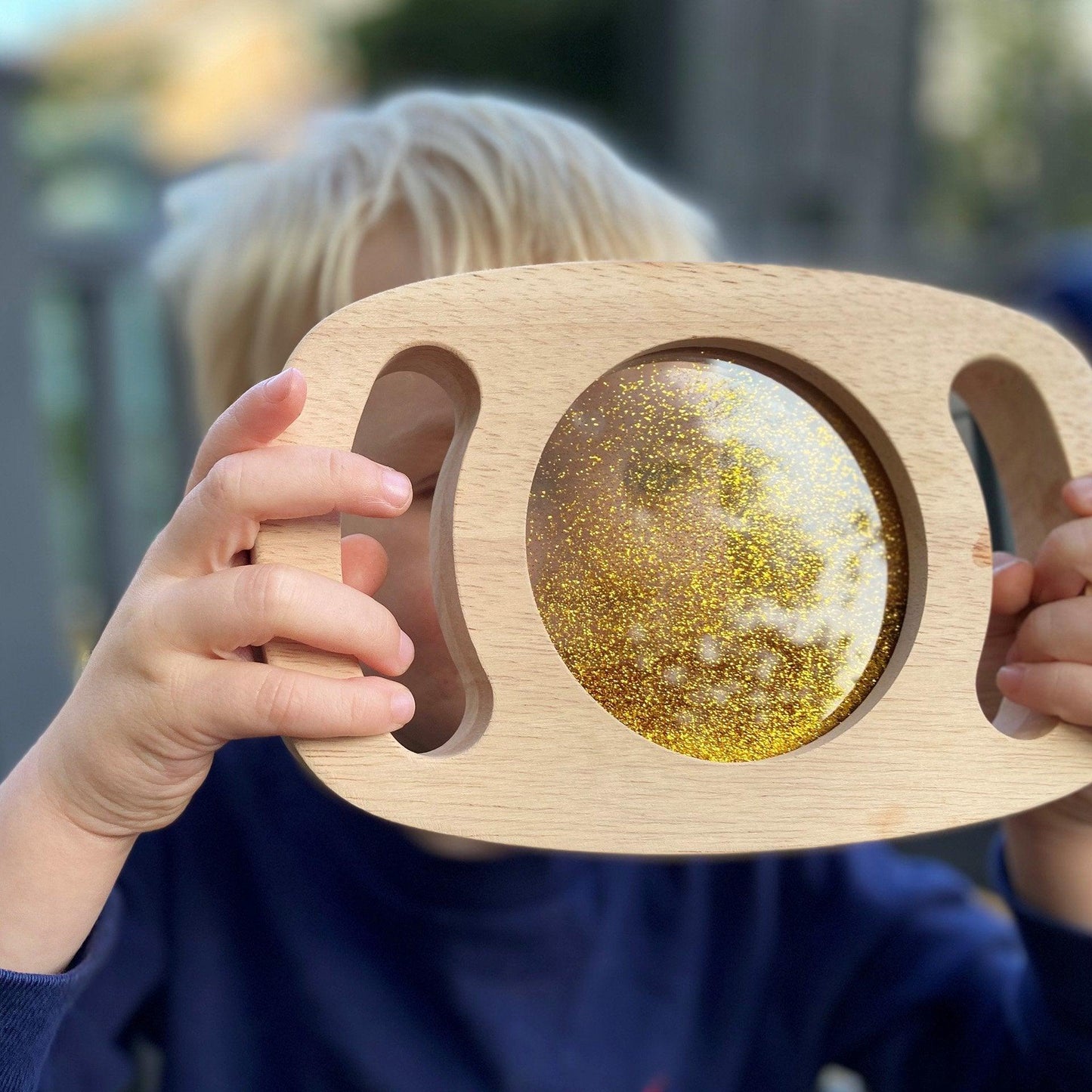 Tickit glitterpaneel goud