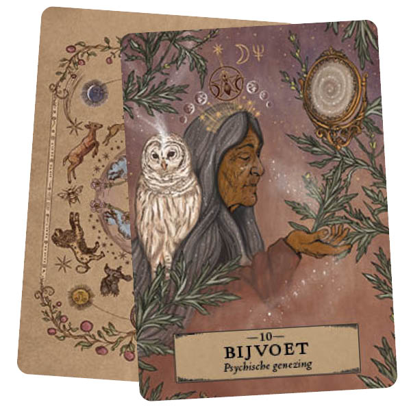 Het kruiden astrology orakel kaartenset