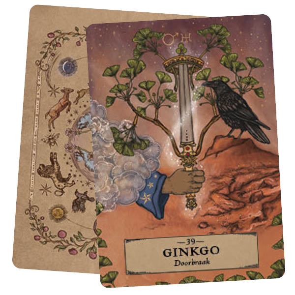 Het kruiden astrology orakel kaartenset