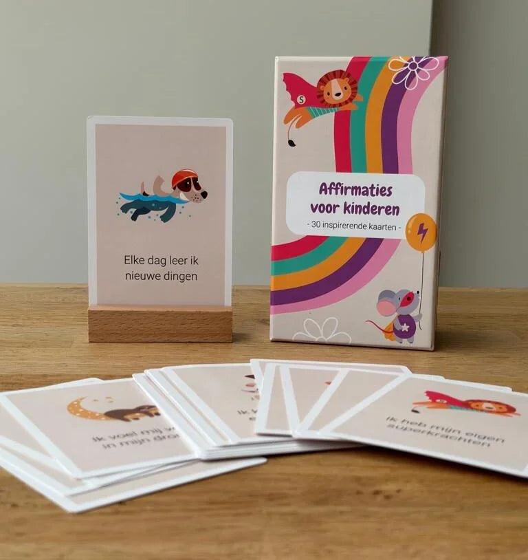 Affirmatiekaarten voor kids