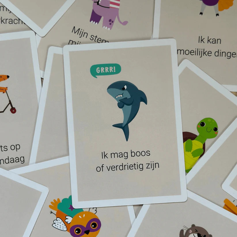 Affirmatiekaarten voor kids