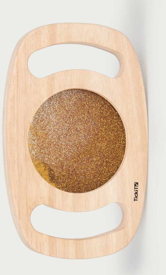 Tickit glitterpaneel goud