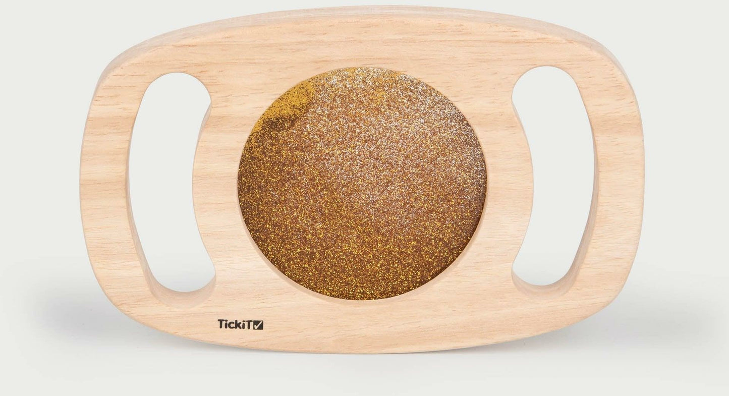 Tickit glitterpaneel goud