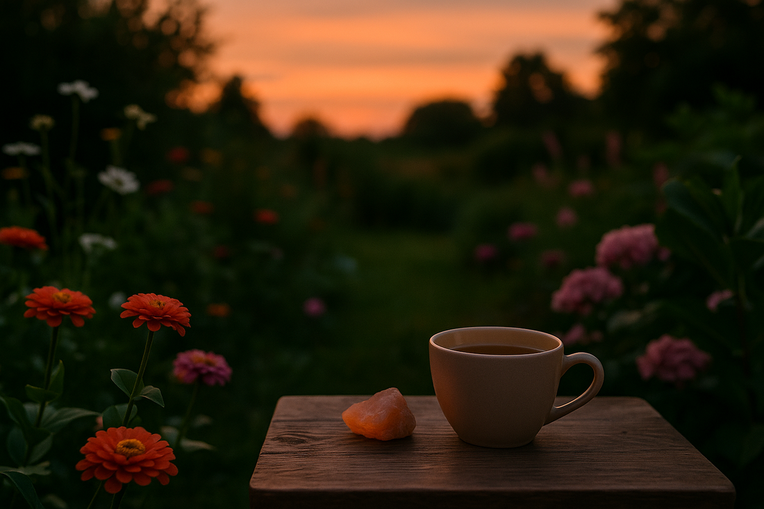 Een zomeravond dankbaarheidsritueel: sluit je dag af in zachtheid
