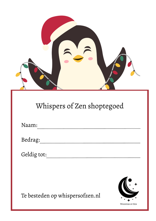Cadeaubon Kerst Whispers of Zen (digitaal)